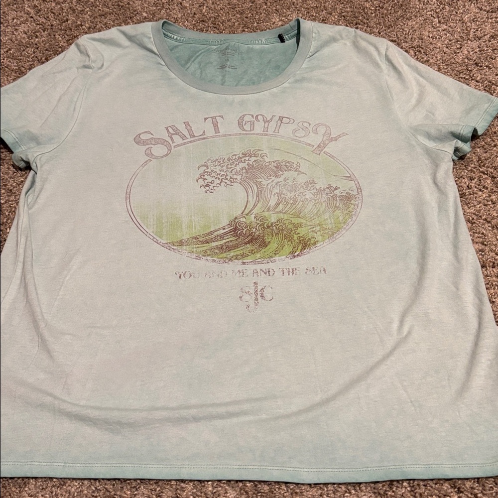Salt Gypsy Seafoam Short Sleeve Tee from Silver Brand